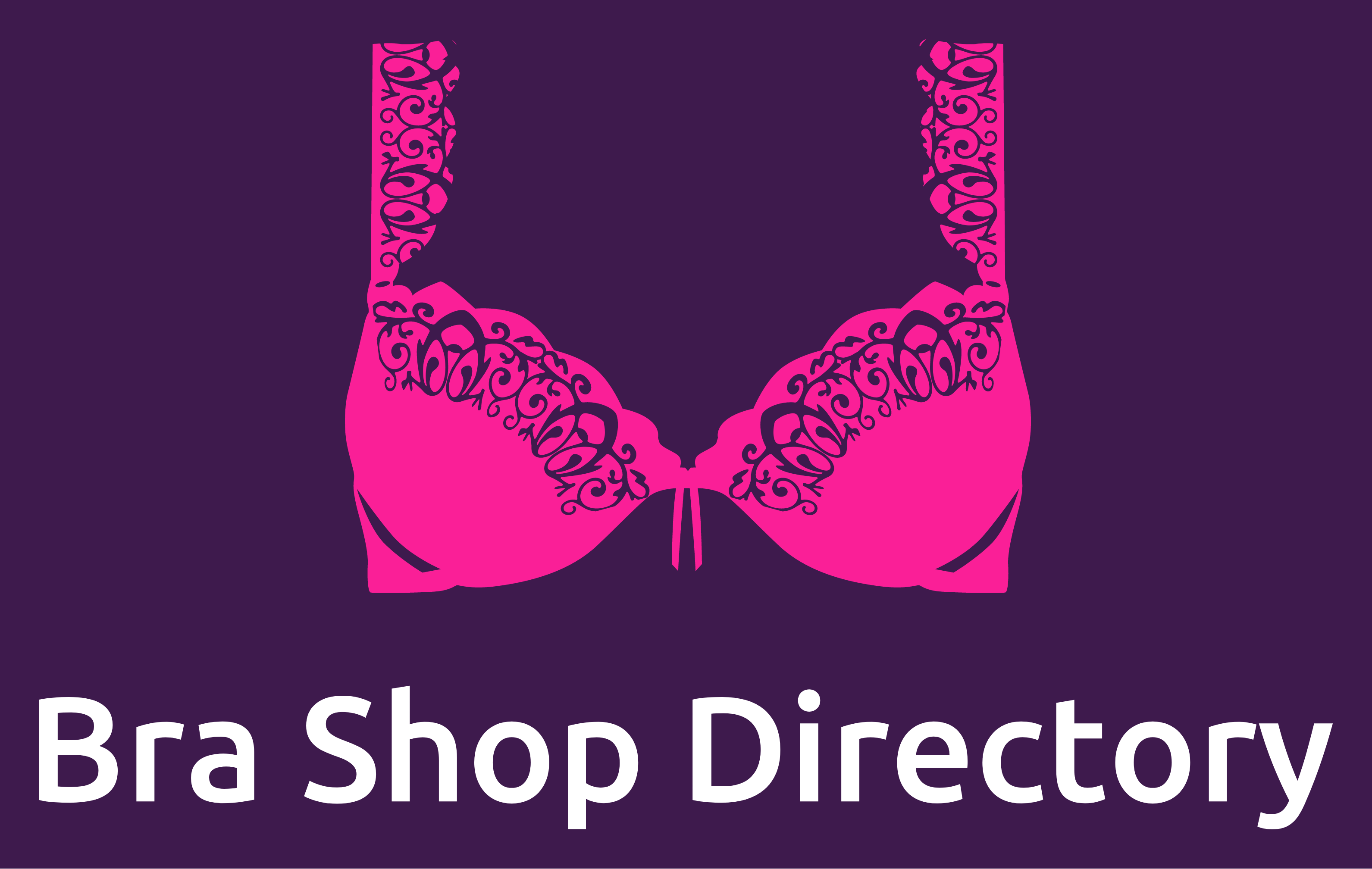 Bra Shop Directory - Pink and Purple logo